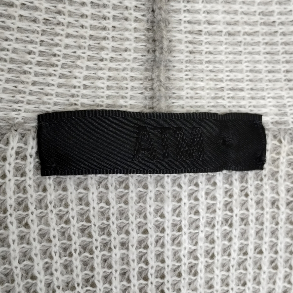 ATM Anthony Thomas Melillo Cotton & Cashmere Waffle Knit Cardigan size Small - Picture 7 of 9